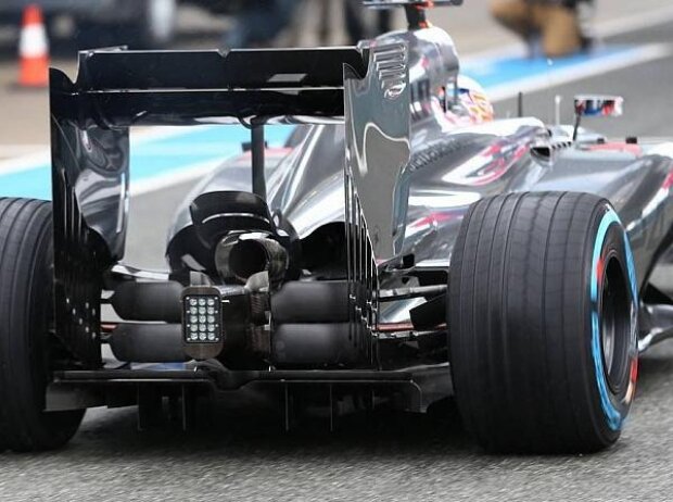 Titel-Bild zur News: Jenson Button, McLaren, Heck, MP4-29
