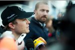 Nico Rosberg (Mercedes) mit Medienberater Georg Nolte