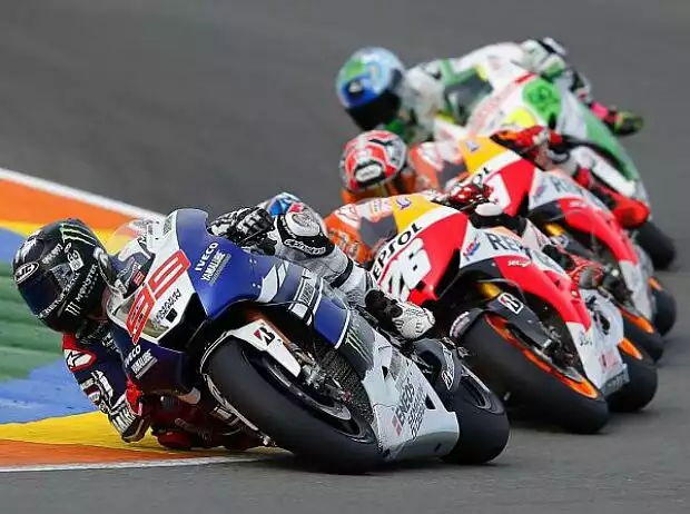 Titel-Bild zur News: Jorge Lorenzo, Daniel Pedrosa, Marc Marquez, Alvaro Bautista