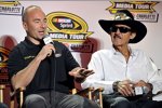 Marcos Ambrose (Petty) und Richard Petty 