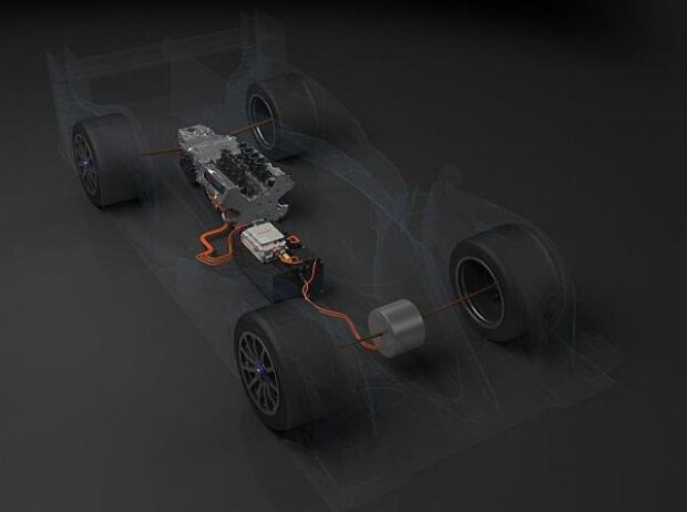 Toyota, TS040, Hybridantrieb Toyota, TS040, Hybridantrieb