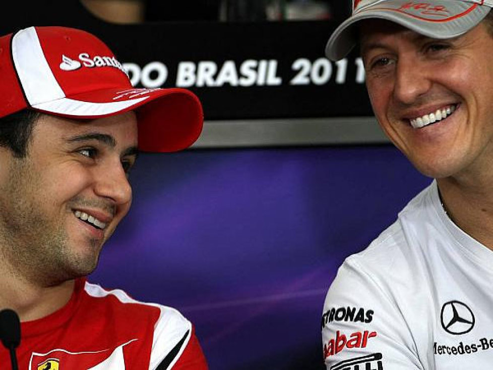 Felipe Massa, Michael Schumacher