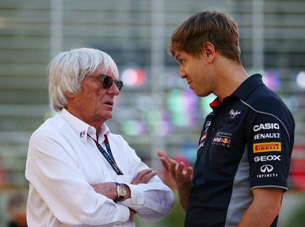 Bernie Ecclestone, Sebastian Vettel