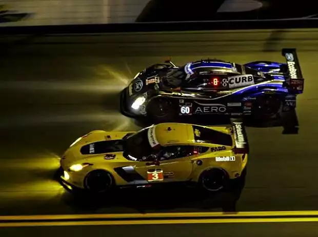 Titel-Bild zur News: Jan Magnussen, Antonio Garcia, Ryan Briscoe, AJ Allmendinger, Justin Wilson