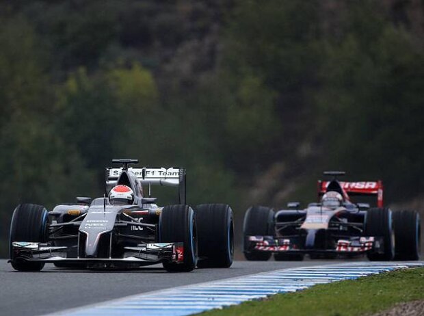 Adrian Sutil, Daniil Kwjat Adrian Sutil, Daniil Kwjat