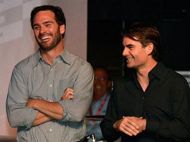 Jeff Gordon, Jimmie Johnson Jeff Gordon, Jimmie Johnson
