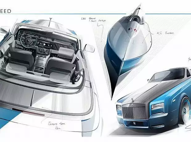 Rolls-Royce Phantom Drophead Coupé "Bespoke Waterspeed Collection" Titel-Bild zur News: Rolls-Royce Phantom Drophead Coupé "Bespoke Waterspeed Collection"