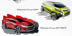 Genf 2014: Mitsubishi zeigt drei Konzeptstudien