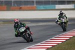 Nicky Hayden (Aspar) vor Scott Redding (Gresini) 