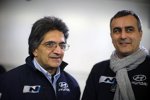 Michel Nandan und Alain Penasse (Hyundai) 