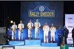 Die Siegerehrung in Schweden