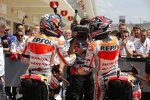 Daniel Pedrosa und Marc Marquez 