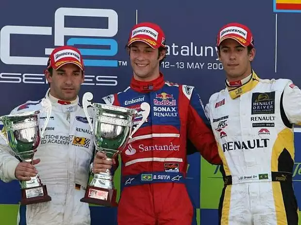 Lucas di Grassi, Timo Glock, Bruno Senna Titel-Bild zur News: Lucas di Grassi, Timo Glock, Bruno Senna