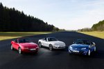 Drei Generationen Mazda MX-5 