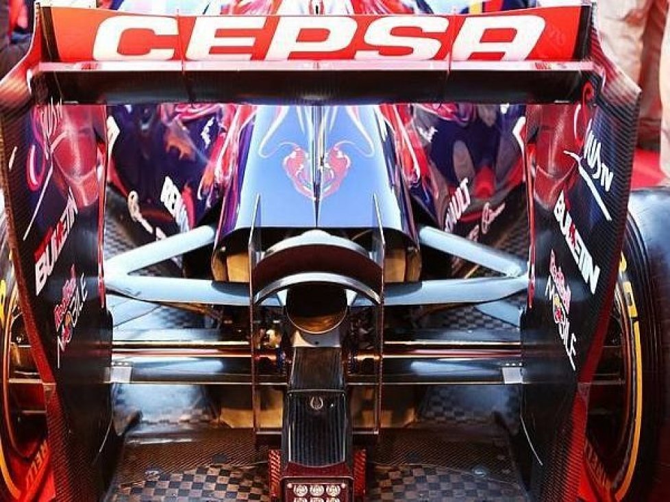 Auspuff, Heck, Toro Rosso, STR9
