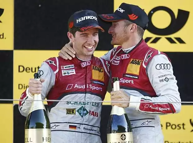 Timo Scheider, Mike Rockenfeller Titel-Bild zur News: Timo Scheider, Mike Rockenfeller