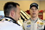 Brad Keselowski (Penske) mit Crewchief Paul Wolfe