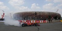 Bild zum Inhalt: Ferrari-Showrun in Johannesburg