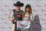 Daytona-500-Polesitter Austin Dillon und Miss Coors Light Rachel Rupert