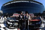 Die erste Startreihe beim 56. Daytona 500: Austin Dillon (Childress) und Martin Truex Jun. (Furniture Row)