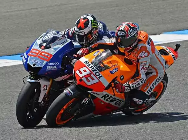 Jorge Lorenzo, Marc Marquez Titel-Bild zur News: Jorge Lorenzo, Marc Marquez