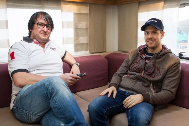  ~Christian Nimmervoll und Sebastian Vettel (Red Bull)~       