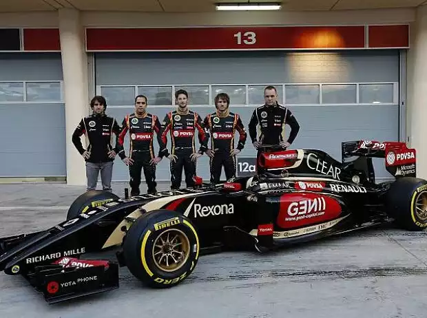 Nicolas Prost, Pastor Maldonado, Romain Grosjean, Charles Pic, Marco Sorensen Titel-Bild zur News: Nicolas Prost, Pastor Maldonado, Romain Grosjean, Charles Pic, Marco Sorensen