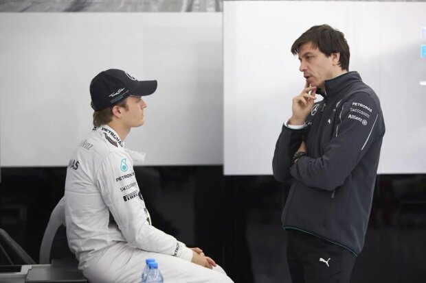 Toto Wolff Nico Rosberg  ~Toto Wolff und Nico Rosberg (Mercedes) ~ 