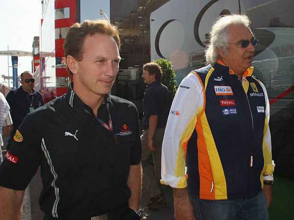 Christian Horner, Flavio Briatore