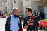 Jean-Eric Vergne (Toro Rosso) und Helmut Marko (Red Bull)
