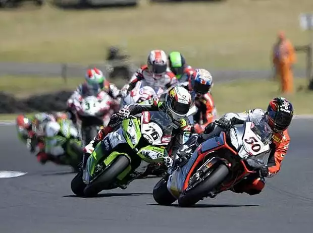 Sylvain Guintoli, Loris Baz Titel-Bild zur News: Sylvain Guintoli, Loris Baz