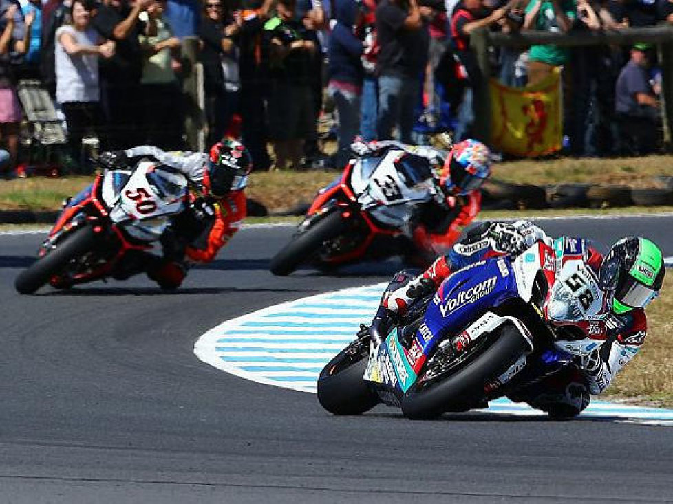 Eugene Laverty, Sylvain Guintoli, Marco Melandri