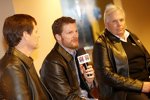 Steve Letarte, Dale Earnhardt Jun. und Rick Hendrick 