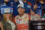 Dale Earnhardt Jun. und Amy Reimann in der Victory Lane