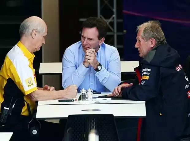 Christian Horner, Helmut Marko Titel-Bild zur News: Christian Horner, Helmut Marko