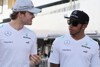 Bild zum Inhalt: Rosberg mit Oberwasser? Das glaubt Hamilton weniger...