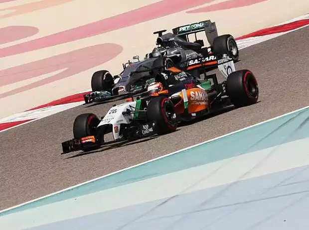Sergio Perez, Nico Rosberg Titel-Bild zur News: Sergio Perez, Nico Rosberg