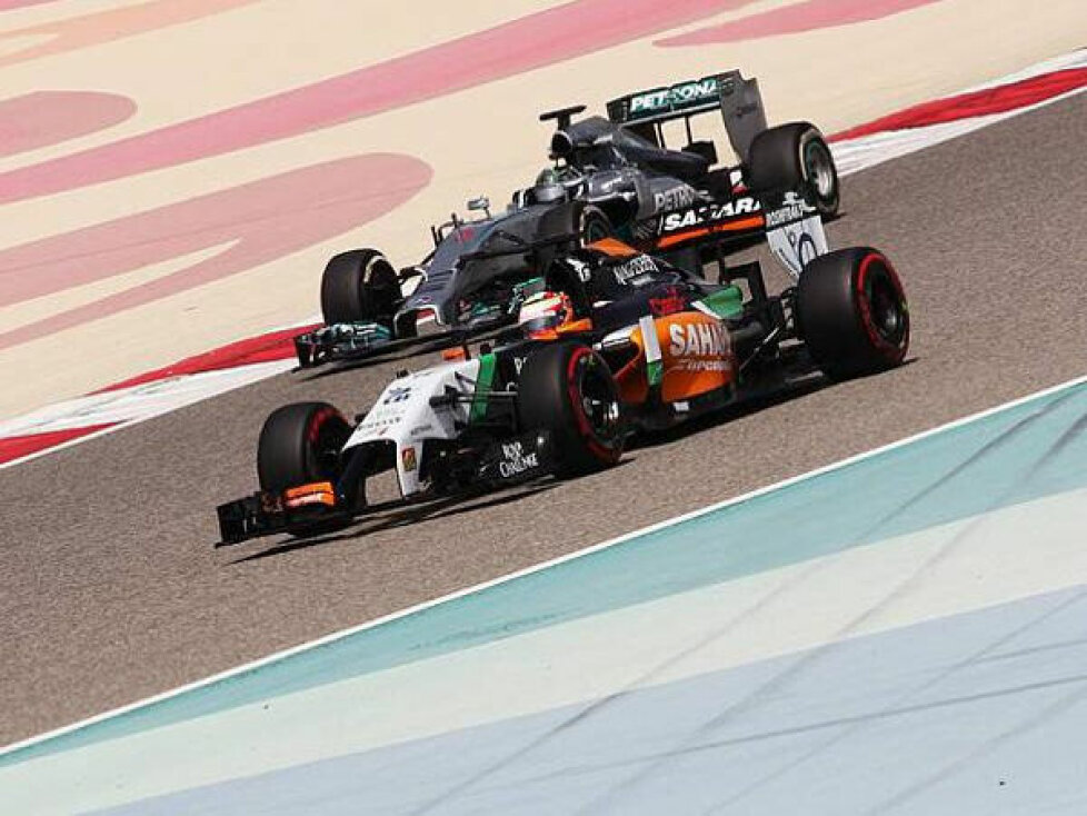 Sergio Perez, Nico Rosberg