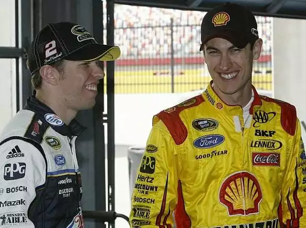 Joey Logano, Brad Keselowski Titel-Bild zur News: Joey Logano, Brad Keselowski