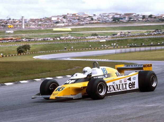 Rene Arnoux in Interlagos 1980