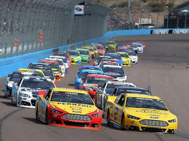 Brad Keselowski, Joey Logano Brad Keselowski, Joey Logano