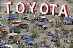 Toyota-Sponsoring am Rattlesnake Hill in Phoenix