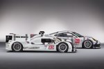 Porsche 911 und Porsche 919 Hybrid im Vergleich