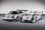 Porsche 911 und Porsche 919 Hybrid im Vergleich