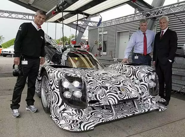 Wolfgang Hatz Porsche LMP1 Weissach Titel-Bild zur News: Wolfgang Hatz Porsche LMP1 Weissach