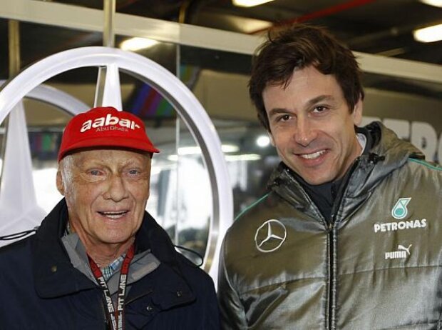 Niki Lauda, Toto Wolff Niki Lauda, Toto Wolff