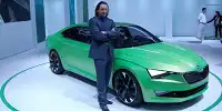 Bild zum Inhalt: Genf 2014: Skoda putzt sich heraus -  mit der Studie Vision C