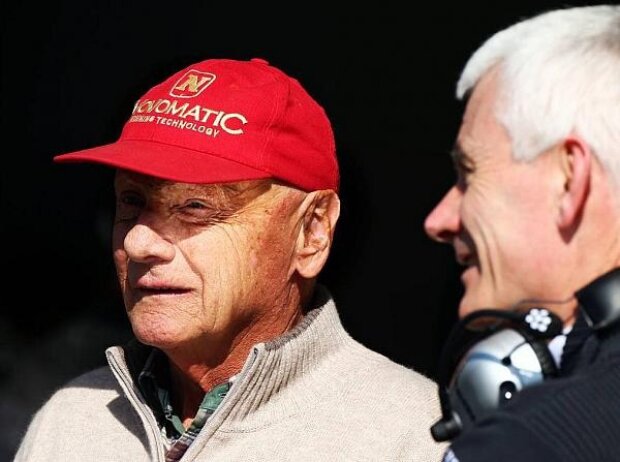 Titel-Bild zur News: Geoff Willis, Niki Lauda