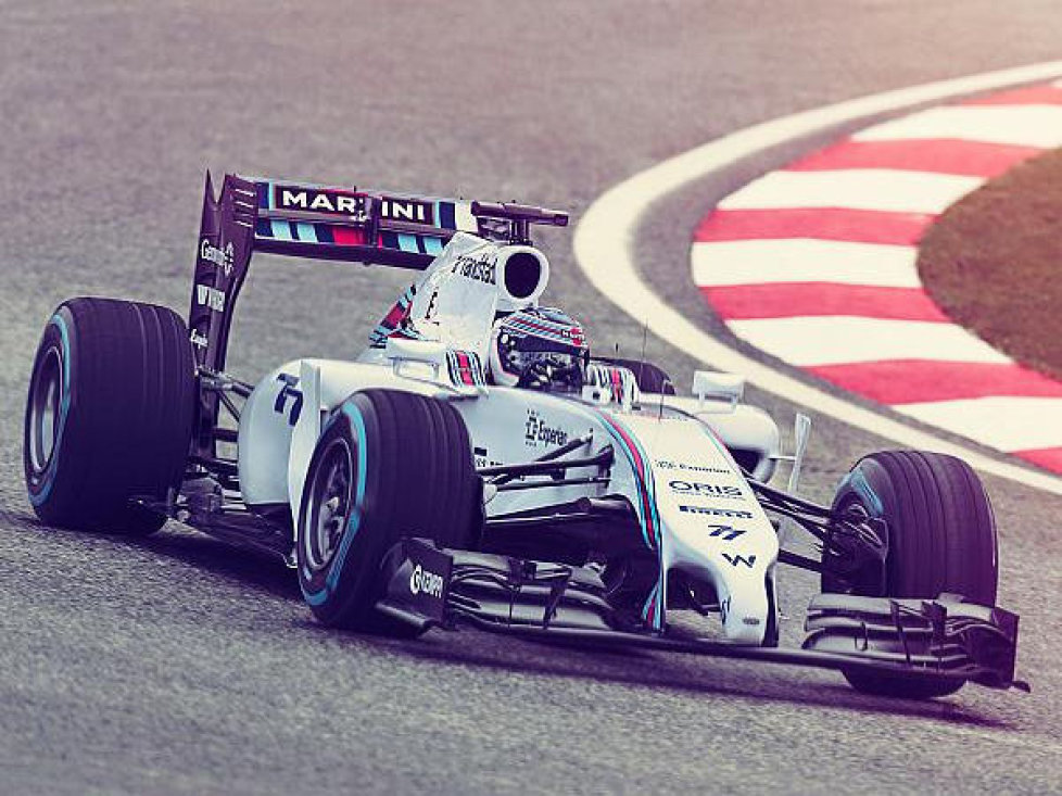 Williams FW36 im Martini-Design