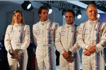 Susie Wolff, Felipe Nasr, Felipe Massa und Valtteri Bottas (Williams) 